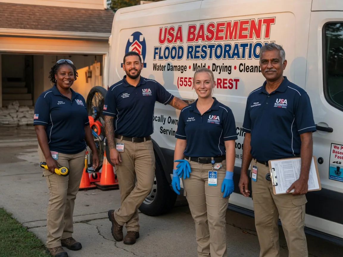 Basement Flood Cleanup company in Mullin, TX